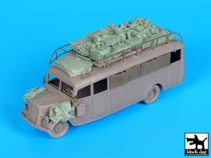 BLACK DOG T72105 - 1:72 Opel 3.6-47 Omnibus Stabwagen accessories set