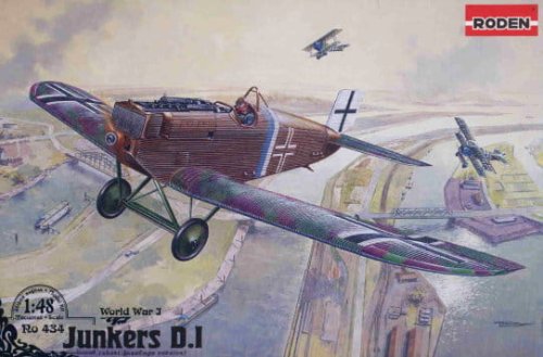 Go to product RODEN 434 - 1:48 Junkers D.I late
