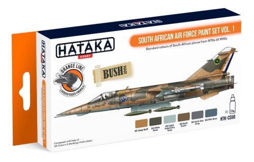 Go to product HATAKA CS50 - South African Air Force vol. 1 paint set