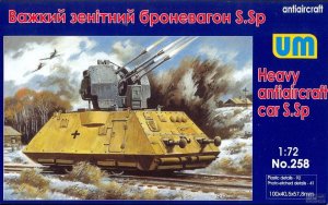 UNIMODELS 258 - 1:72 Heavy antiaircraft car S.Sp