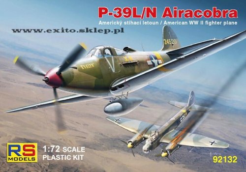 Go to product RS MODELS 92132 - 1:72 P-39 L/N Airacobra