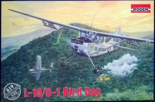 Go to product RODEN 619 - 1:32 Cessna L-19/O-1 Bird Dog