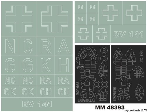 Go to product MONTEX MM48393 - 1:48 Blohm-Voss  BV 141