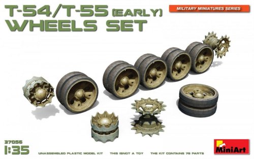 Go to product MINIART 37056 - 1:35 T-54, T-55 (Early) Wheels Set