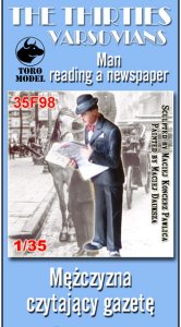 TORO MODEL 35F98 - 1:35 The Thirties - Man reading a newspaper
