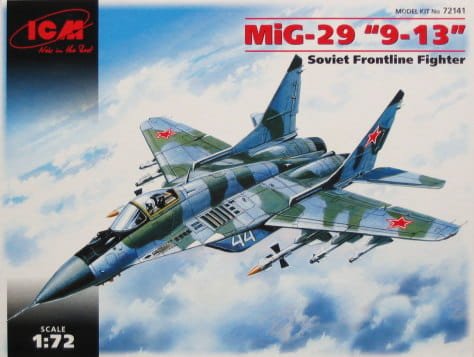 Go to product ICM 72141 - 1:72 MiG-29 "9-13", Soviet Frontline Fighter