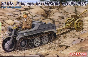 DRAGON 6114 - 1:35 Sd.Kfz.2/2 Kleines Kettenkrad mit Puppchen