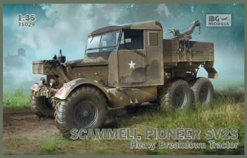 Go to product IBG 35029 - 1:35 Scammell Pioneer SV2S Heavy Breakdown Tractor
