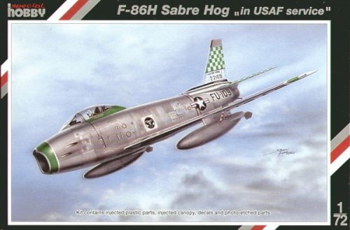 Go to product SPECIAL HOBBY 72120 - 1:72 F-86H Sabre Hog U.S.A.F