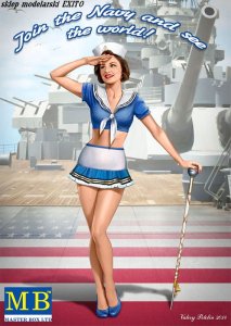 MASTER BOX 24004 - 1:24 Pin-up series Kit No.4 Suzie