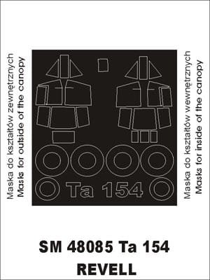 Go to product MONTEX SM48085 - 1:48 Ta-154