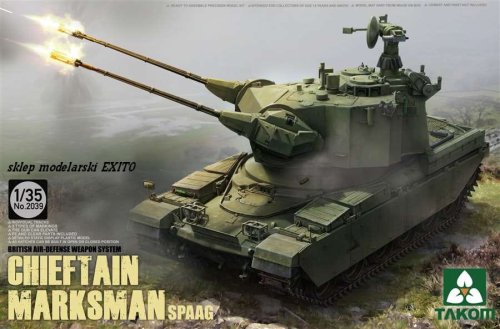 Go to product TAKOM 2039 - 1:35 Chieftain Marksman SPAAG British Air-Defence Weapon System