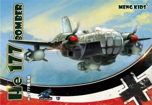 MENG MODEL mPLANE-003 - 1:Egg He-177 Bomber