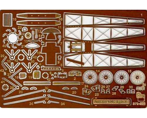 Go to product PART S72096 - 1:72 Nieuport 16c
