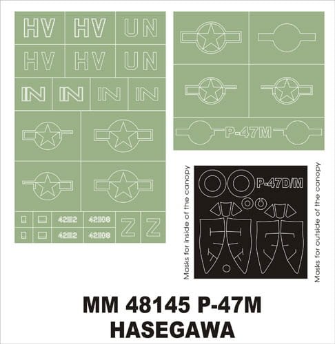 Go to product MONTEX MM48145 - 1:48 P-47M