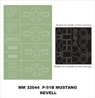 Go to product MONTEX MM32044 - 1:32 P-51 B Mustang