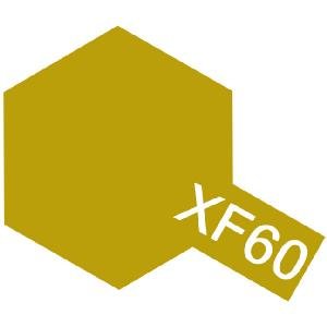 TAMIYA 80360 XF-60 - Color enamel paint Dark Yellow 10 ml