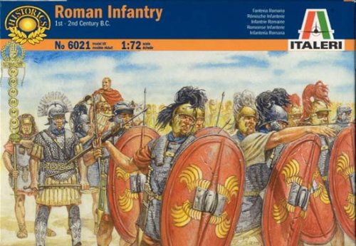 Go to product ITALERI 6021 - 1:72 Roman Infantry