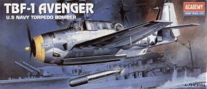 ACADEMY 12452 - 1:72 TBF-1 Avenger