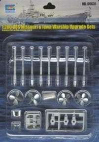 TRUMPETER 06631 - 1:200 USS Missouri & Iowa Class - Upgrade Set