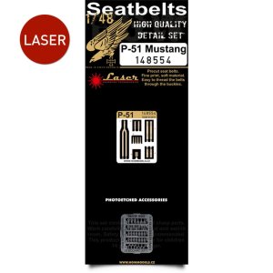 HGW 148554 - 1:48 P-51 Mustang seatbelts