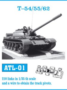 Friulmodel ATL-001 - 1:35 T-54 / T-55 / T-62 metal tracks