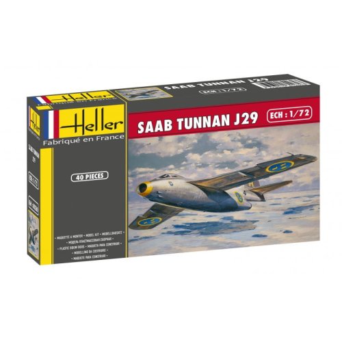 Go to product HELLER 80260 - 1:72 SAAB Tunnan J29