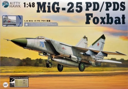 Go to product KITTY HAWK 80119 - 1:48 MiG-25 PD / PDS  Foxbat