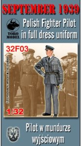 TORO MODEL 32F03 - 1:32 Wrzesień 1939 - Pilot w mundurze wyjściowym