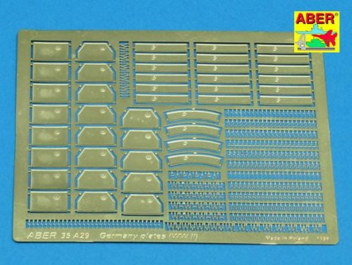 Go to product ABER 35A029 - 1:35 German plates WWII - Niemieckie tablice rejestracyjne
