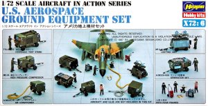 HASEGAWA X7206 - 1:72 U.S Aerospace Ground Equipment Set