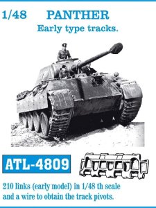 Friulmodel ATL-4809 - 1:48 Panther early type metal tracks
