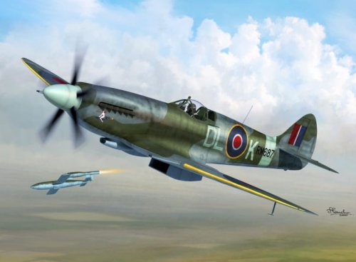 Go to product SWORD 72095 - 1:72 Supermarine Spitfire Mk.XIV C/E