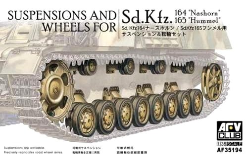 Go to product AFV CLUB 35194 - 1:35 Wheels & Suspensions for Nashorn / Hummel