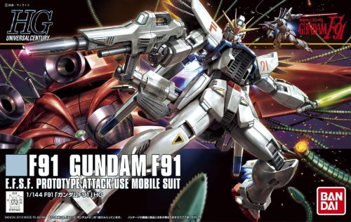 Go to product BANDAI 5057955 - 1:144 Gundam F91 - HG
