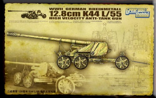 Go to product GREAT WALL HOBBY 3523 - 1:35 Rheinmetall 12,8 cm K44 L/55 Anti Tank Gun