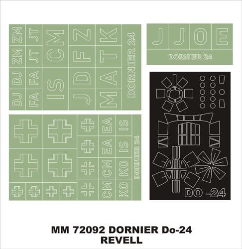 Go to product MONTEX MM72092 - 1:72 Dornier Do-24