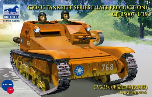 Go to product BRONCO CB 35007 - 1:35 CV L3/35 Tankette