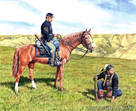 Go to product MASTER BOX 3549 - 1:35 U.S. Civil War: Yankee and Tracker