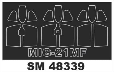 Go to product MONTEX SM48339 - 1:48 MiG-21MF