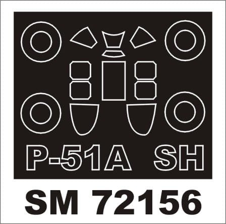 Go to product MONTEX SM72156 - 1:72 NA P-51A Mustang
