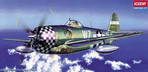 Go to product ACADEMY 12474 - 1:72 P47D Thunderbolt