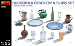 MINIART 35559 - 1:35 Household Crockery & Glass Set