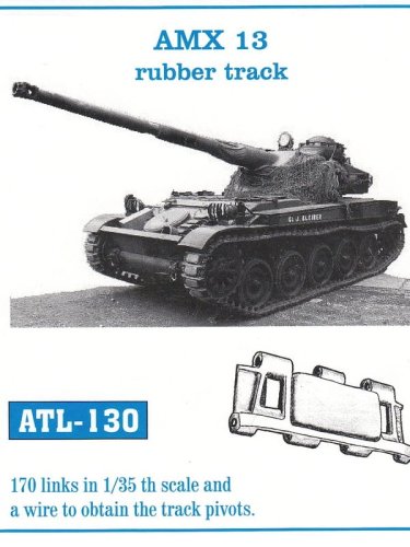 Go to product Friulmodel ATL-130 - 1:35 AMX 13 rubber metal tracks