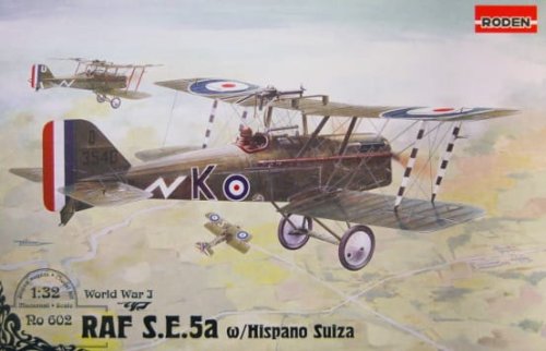Go to product RODEN 602 - 1:32 RAF SE5a w/Hispano Suiza