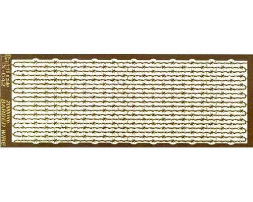 Go to product PART X042 - 1:16 Barbed wire