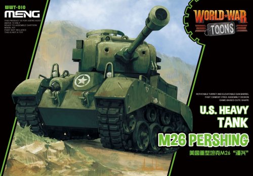 Go to product MENG MODEL WWT010 - World-War Toons M26 Pershing