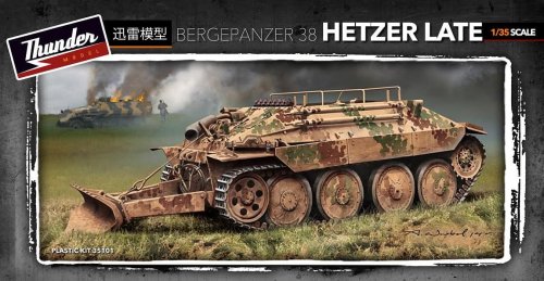 Go to product THUNDER MODEL 35101 - 1:35 Bergepanzer 38 Hetzer Late