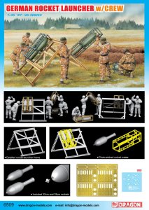 DRAGON 6509 - 1:35 German Rocket Launcher w/Crew
