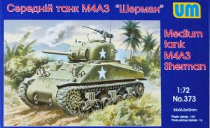 UNIMODELS 373 - 1:72 M4A3 Sherman